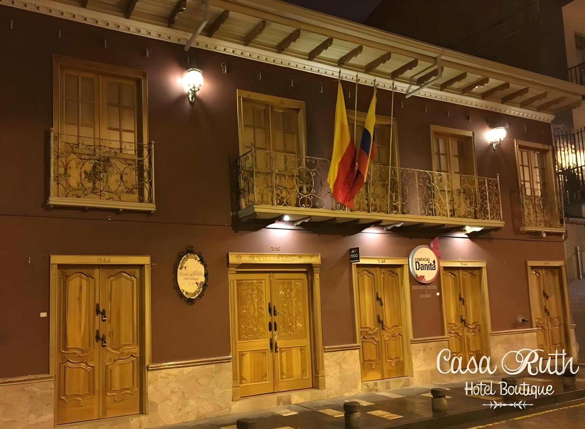 Hotel Boutique Casa Ruth En Cuenca Dış mekan fotoğraf